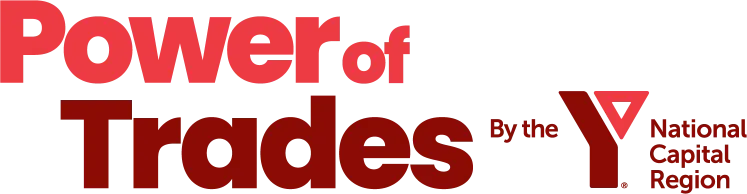 Power of Trades Red Logo